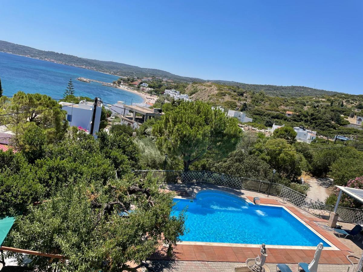 Vasilikos Apartments Paralia Agias Foteinis Eksteriør billede