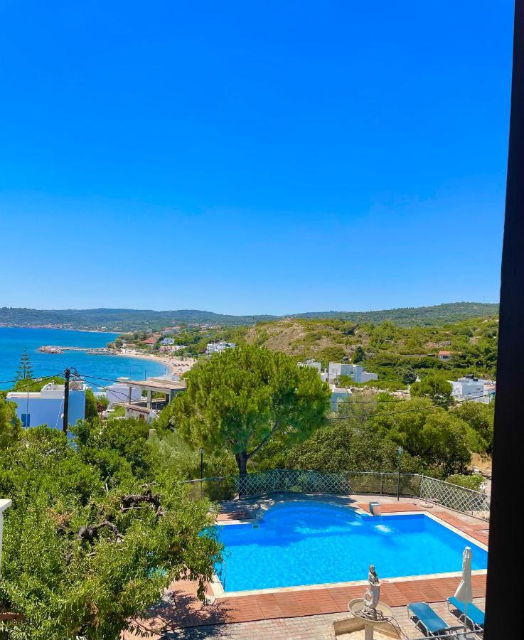 Vasilikos Apartments Paralia Agias Foteinis Eksteriør billede